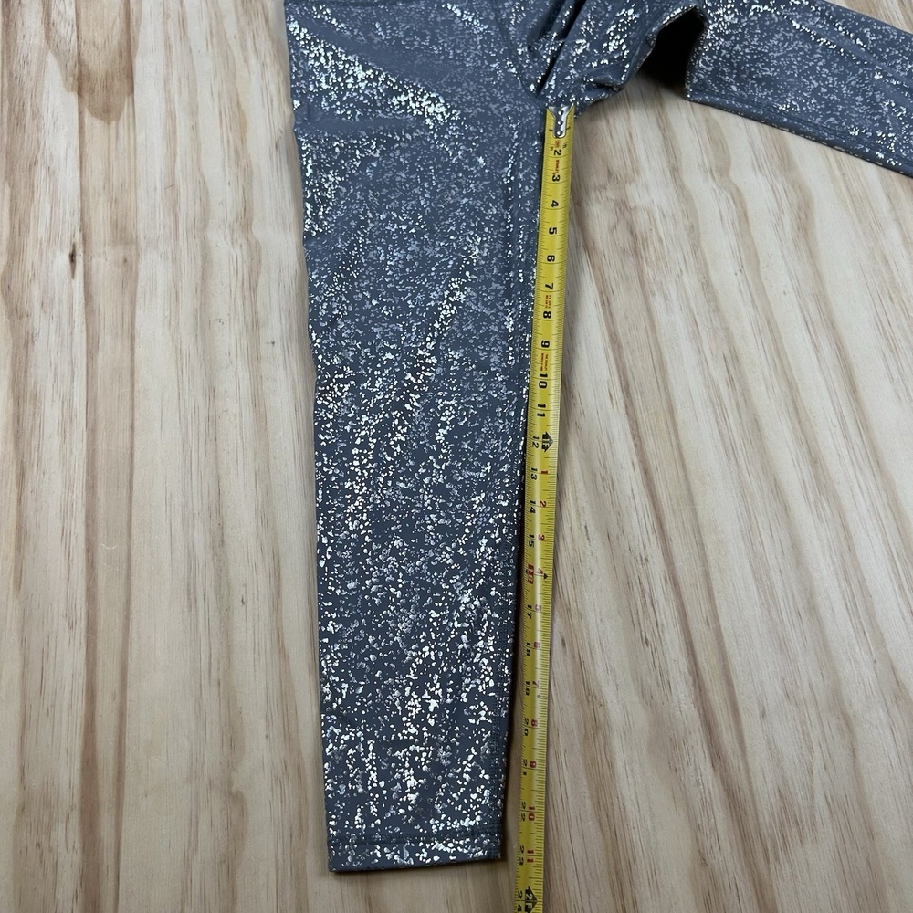 Sweaty Betty London Womens L Silver Bling 7/8 Leggings SB5465A78 - Picture 6 of 9